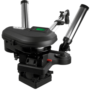 SCOTTY 2116 HP DEPTHPOWER ELECTRIC DOWNRIGGER 60" SS TELESCOPING BOOM W/SWIVEL BASE, DUAL ROD HOLDER