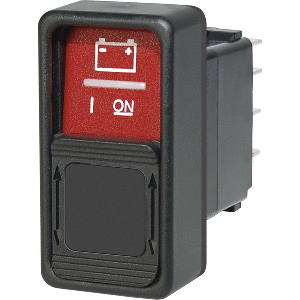 BLUE SEA 2155, REMOTE CONTROL CONTURA SWITCH W/LOCKOUT SLIDE