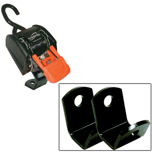 CARGOBUCKLE FLOOR MOUNTING BRACKET, PAIR