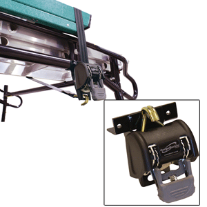 CARGOBUCKLE LADDER RACK SYSTEM, 1.25" SQUARE 7' PAIR