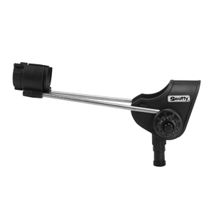 SCOTTY STRIKER ROD HOLDER W/O MOUNT, BLACK