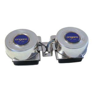 SCHMITT MARINE ONGARO MINI COMPACT TWIN HORN, 12V