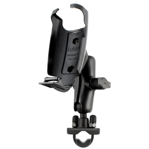 RAM MOUNT GARMIN GPSMAP 62 SERIES HANDLEBAR RAIL MOUNT