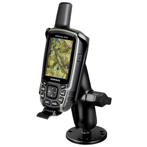RAM MOUNT GARMIN GPSMAP 62 SERIES FLAT SURFACE MOUNT