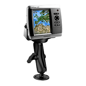 RAM MOUNT DOUBLE SOCKET ARM F/GARMIN FIXED MOUNT GPS, 1.5"