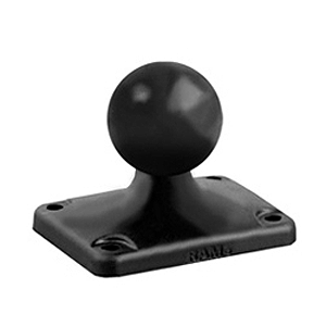 RAM MOUNT 2" X 2.5" BASE W/1" BALL