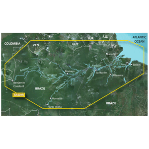 GARMIN BLUECHART G3 HD, HXSA009R, AMAZON RIVER, MICROSD/SD