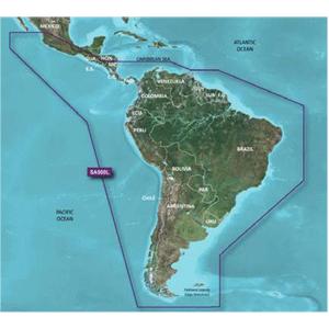 GARMIN BLUECHART G3 HD, HXSA600X, SOUTH AMERICA, MICROSD/SD