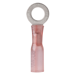 ANCOR 22-18 GAUGE, #8 HEAT SHRINK RING TERMINAL, 100-PACK