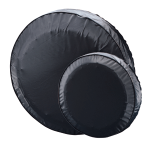 CE SMITH 15" SPARE TIRE COVER, BLACK