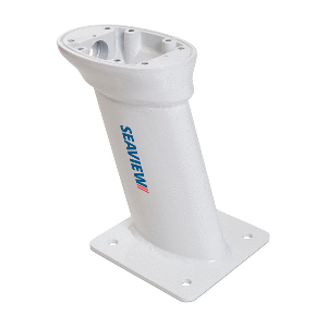 SEAVIEW 10" MODULAR MOUNT AFT RAKED 7 X 7 BASE PLATE, TOP PLATE REQUIRED