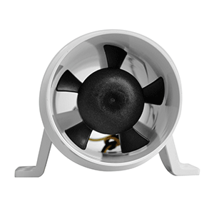 ATTWOOD TURBO 3000 SERIES WATER-RESITANT, IN-LINE BLOWER, 12V, WHITE