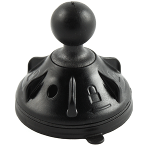 RAM MOUNT 3" SUCTION CUP BASE W/1" PLASTIC BALL