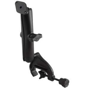 RAM MOUNT YOKE CLAMP MOUNT W/DIAMOND BASE, LONG