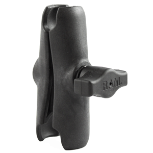 RAM MOUNT COMPOSITE DOUBLE SOCKET ARM F/1" BALL