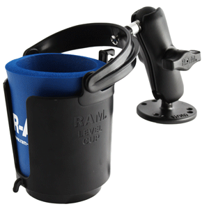 RAM MOUNT DRINK CUP HOLDER W/SURFACE MOUNT