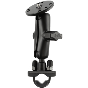RAM MOUNT HANDLEBAR U-BOLT BASE W/ROUND 1/4"-20 THREADED STUD