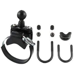 RAM MOUNT ATV/UTV LARGE DIAMETER RAIL MOUNT W/1" BALL