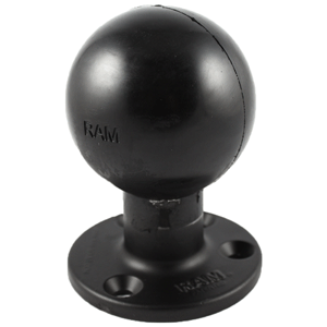 RAM MOUNT 3.68" ROUND BASE W/3-3/8" E SIZE BALL