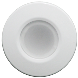 LUMITEC ORBIT, FLUSH MOUNT DOWN LIGHT, WHITE FINISH, 4-COLOR BLUE/RED/PURPLE/WHITE NON DIMMING