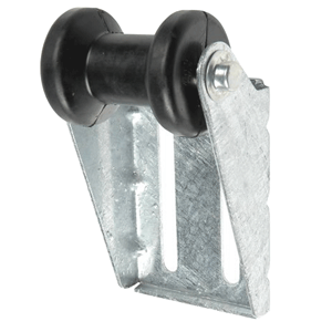 CE SMITH PANEL BRACKET ASSEMBLY 4" SPOOL ROLLER, BLACK