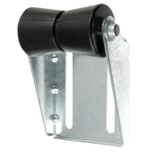 CE SMITH PANEL BRACKET ASSEMBLY 5" SPOOL ROLLER, BLACK
