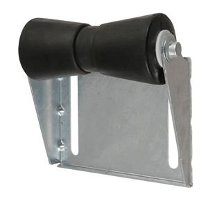 CE SMITH PANEL BRACKET ASSEMBLY 8" SPOOL ROLLER, BLACK