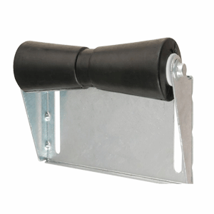 CE SMITH PANEL BRACKET ASSEMBLY 10" SPOOL ROLLER, BLACK