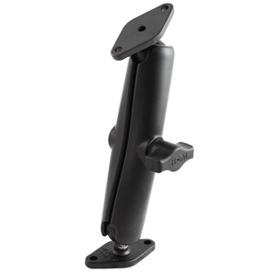 RAM MOUNT 1" DIAMETER BALL MOUNT W/LONG ARM & 2 DIAMOND BASES