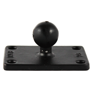 RAM MOUNT 2" X 3" RECTANGLE BASE W/1" BALL