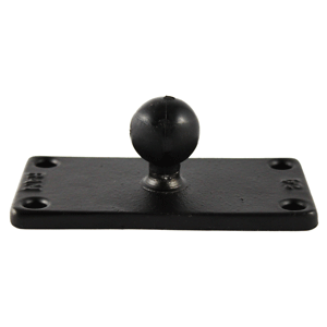 RAM MOUNT 2" X 4" RECTANGLE BASE W/1" BALL
