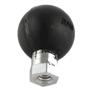 RAM MOUNT 1/4"-20 FEMALE THREADED HEX HOLE W/1" BALL