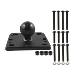 RAM MOUNT MOTORCYCLE BRAKE/CLUTCH COVER W/1" BALL