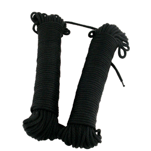 TACO BLACK DACRON OUTRIGGER LINE, 100', BLACK