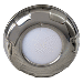 Lumitec Aurora - LED Dome Light - Polished SS Finish - 2-Color White/Red Dimming