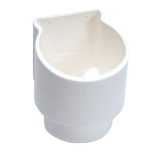 BECKSON SOFT-MATE INSULATED BEVERAGE HOLDER, WHITE