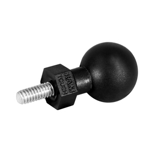 RAM MOUNT 1" TOUGH-BALL W/ 1/4" -20 X .25" MALE THREADED POST