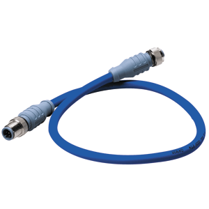 MARETRON MID DOUBLE-ENDED CORDSET, 4 METER, BLUE