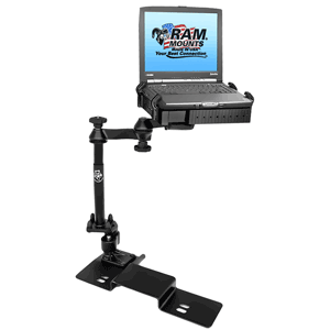 RAM MOUNT NO-DRILL LAPTOP MOUNT F/FORD F-150 (2004-2013) & LINCOLN MARK LT (2005-2010)