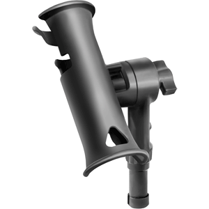 RAM MOUNT TUBE JR. FISHING ROD HOLDER W/STANDARD 4" LENGTH POST SPLINE