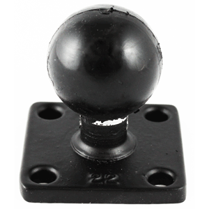 RAM MOUNT 2" X 2" SQUARE BASE W/1.5" BALL