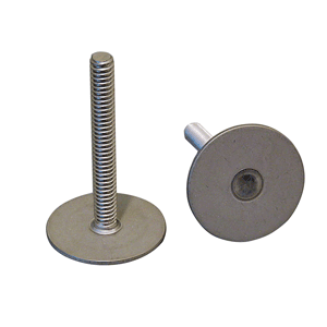 WELD MOUNT 1.5" TALL STAINLESS STUD W/1/4" X 20 THREADS, QTY. 10