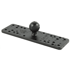 RAM MOUNT 6.25" X 2" RECTANGLE BASE W/1" BALL