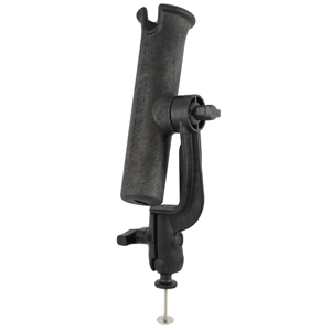 RAM MOUNT RAM-TUBE 2000 HOLDER W/RAM-ROD REVOLUTION RATCHET/SOCKET SYSTEM & 5 SPOT MOUNTING BASE ADAPTER