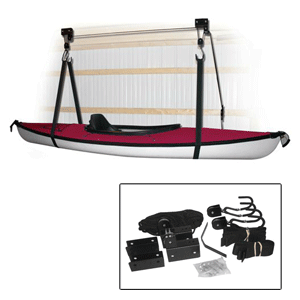 ATTWOOD KAYAK HOIST SYSTEM, BLACK