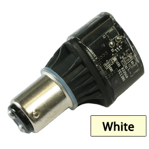 LUNASEA SINGLE-COLOR LED REPLACEMENT BULB, 10-30VDC, WHITE