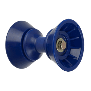 CE SMITH 3" BOW BELL ROLLER ASSEMBLY, BLUE TPR