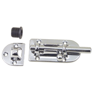 PERKO 3" CHROME BARREL BOLT