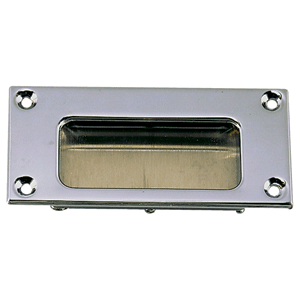 PERKO FLUSH PULL, CHROME PLATED ZINC