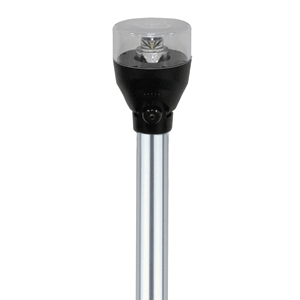 ATTWOOD LED ARTICULATING ALL AROUND LIGHT, 24" POLE